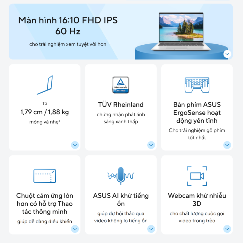 ASUS Vivobook 16 | Copilot+PC | A1607QA-MB067WS | Snapdragon X1 26 100 | 16GB | 512GB
