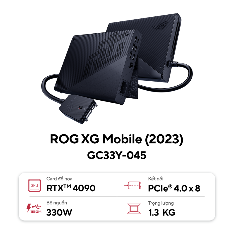 XG Mobile 4090 GPU 単品 ASUS ROG XG Mobile RTX 4090 16GB GDDR6 Graphics Card (GC33Y